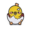 Yellow Chicken Enamel Pins JEWB-R054-01EB-01-1