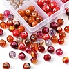 10 Style Spray Painted & Drawbench Transparent & Baking Paint Glass Beads GLAA-YW0001-26D-4