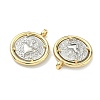 Brass Pendants KK-G555-14GP-2