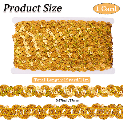 Polyester Paillette Beads OCOR-WH20012-13H-1