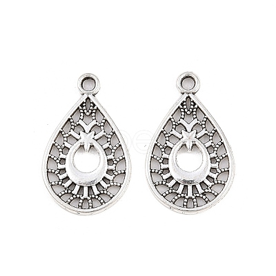 Tibetan Style Alloy Pendants X-PALLOY-A024-09AS-1