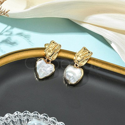 304 Stainless Steel Stud Dangle Earrings EJEW-JE07240-01-1