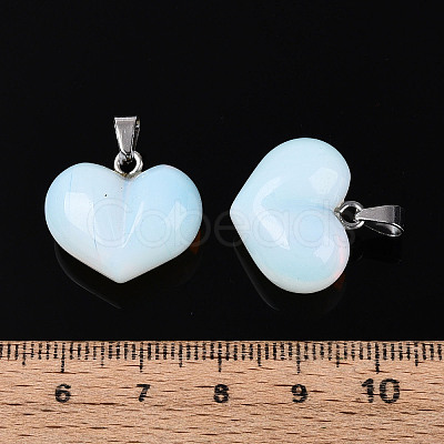 Opalite Chunky Pendants G-T143-19B-1