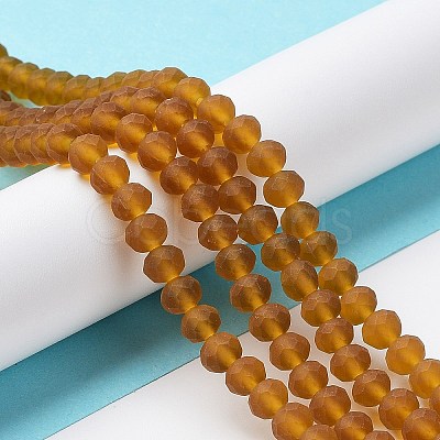 Transparent Glass Beads Strands EGLA-A034-T10mm-MD02-1