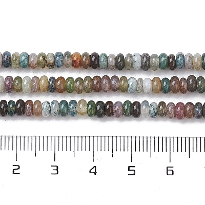 Natural Indian Agate Beads Strands X-G-H292-A13-02-1