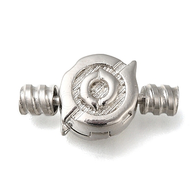 Brass European Style Clasps KK-A219-01P-1