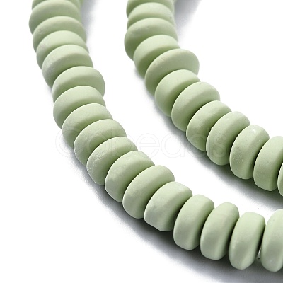 Handmade Polymer Clay Beads Strands X-CLAY-N008-008-101-1