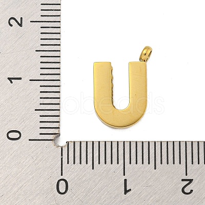 Ion Plating(IP) 304 Stainless Steel Charms STAS-G345-01G-U-1
