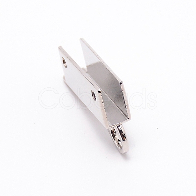 Zinc Alloy Bag Lock Catch Clasps PALLOY-WH0088-12P-1