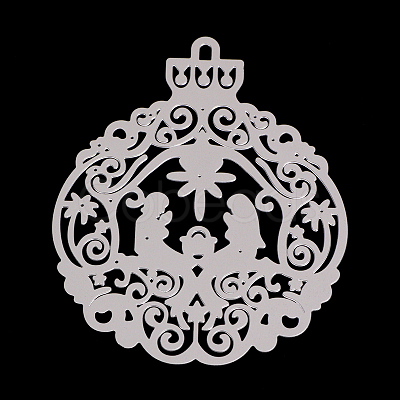 Frame Metal Cutting Dies Stencils DIY-O006-12-1