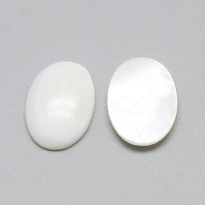 Freshwater Shell Cabochons X-SSHEL-R042-27-1