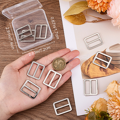 10Pcs Alloy Buckle Clasps FIND-BBC0002-42A-1