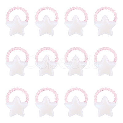 10Pcs Plastic Girls Hair Accessories OHAR-TAC0011-001B-1