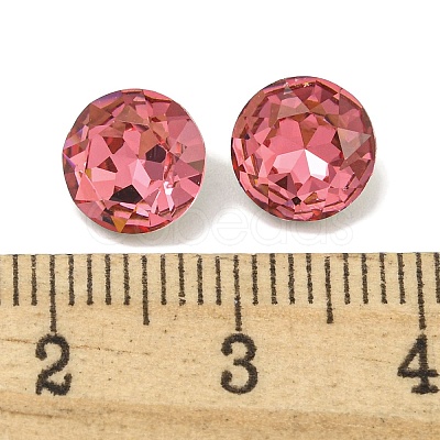 Glass Rhinestone Cabochons RGLA-L029-13A-209-1