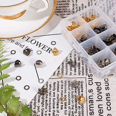 Brass Boots Hook Eyelet Buckles KK-PH0035-74-1