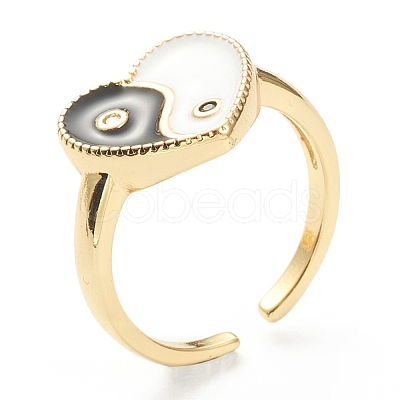 Brass Micro Pave Cubic Zirconia Finger Rings RJEW-P021-01A-1