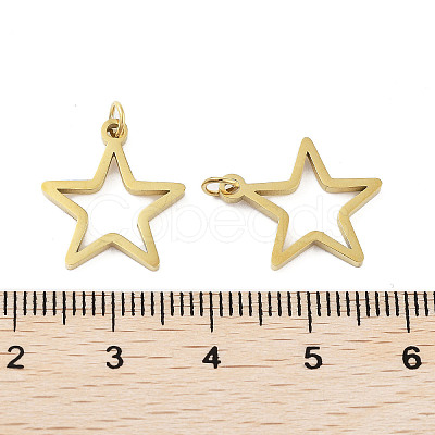 Ion Plating(IP) 304 Stainless Steel Pendants STAS-G324-01E-G-1