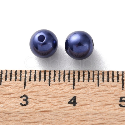Plastic Imitation Pearl Beads FIND-M059-01B-03-1