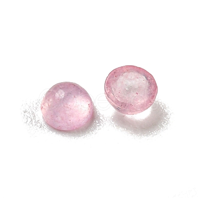 Natural White Jade Dyed Cabochons G-H309-02-02-1