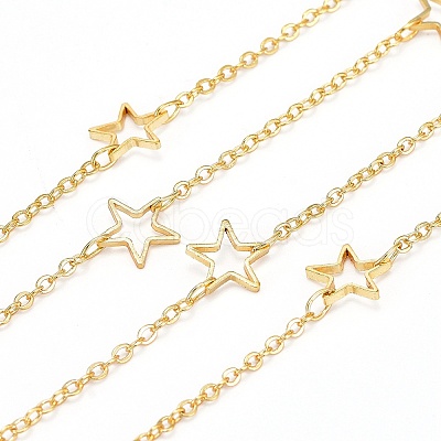 Handmade Brass Link Chains CHC-F010-02-G-A-1