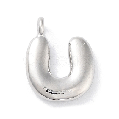 Rack Plating Brass Balloon Letter Pendants LS-KK-C050-01P-U-1