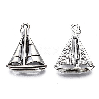 Tibetan Style Alloy Pendants TIBEP-N008-109-1