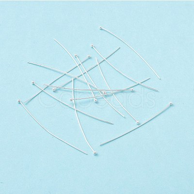 Brass Ball Head Pins KK-WH0058-02D-S-1
