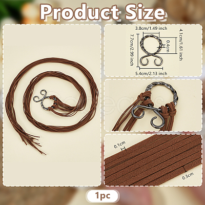 1 Bag PU Imitation Leather Belts AJEW-OC0015-66C-1