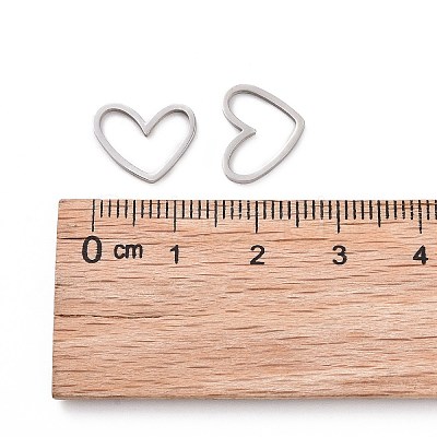 Non-Tarnish 201 Stainless Steel Linking Rings LS-STAS-R111-LA105-01-1