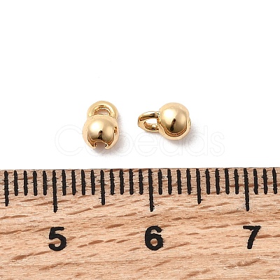 Brass Bead Tips KK-F916-06G-1