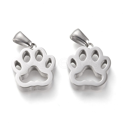 Non-Tarnish 304 Stainless Steel Pendants STAS-F253-11P-1