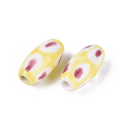 Handmade Porcelain Beads PORC-N012-07A-1