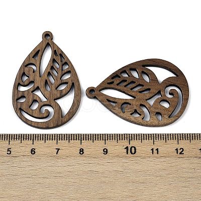 Walnut Wood Pendants WOOD-A025-04E-1