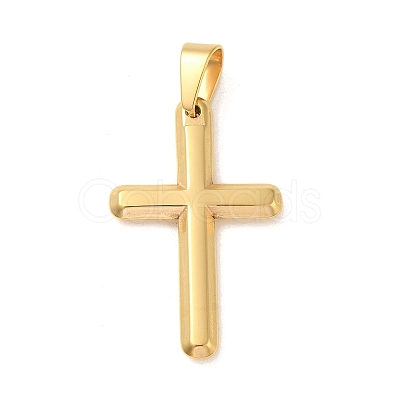 PVD Vacuum Plating 304 Stainless Steel Pendants STAS-C105-01G-1