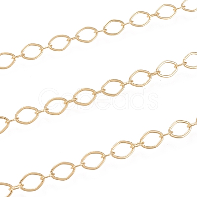 Brass Link Chains X-CHC-M020-12G-1