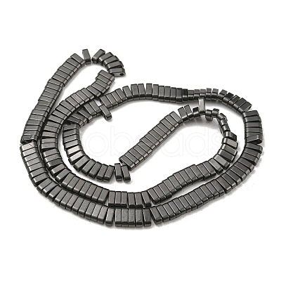 Electroplated Non-magnetic Synthetic Hematite Beads Strands G-C106-B02-14A-1