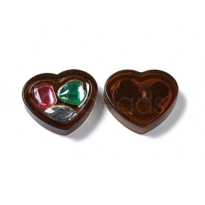 Opaque Acrylic Cabochons OACR-C009-17-1