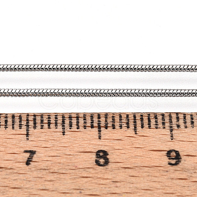 Brass Round Snake Chain CHC-WH0014-02P-1