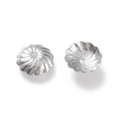 Non-Tarnish 304 Stainless Steel Bead Caps STAS-K194-07P-02-1