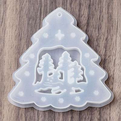 DIY Christmas Theme Decoration Silicone Molds DIY-Q138-01C-01-1