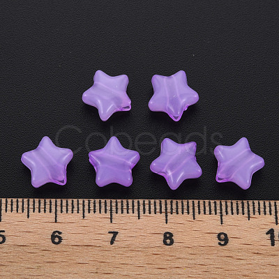 Imitation Jelly Acrylic Beads MACR-S373-45-E04-1