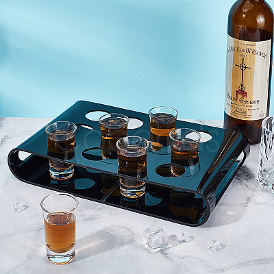 Acrylic Wine Glass Holder AJEW-WH0060-15-1