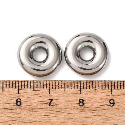 304 Stainless Steel European Beads STAS-D383-01A-P-1