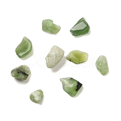 Natural Jade Beads Chip Beads X-G-Q193-06C-1