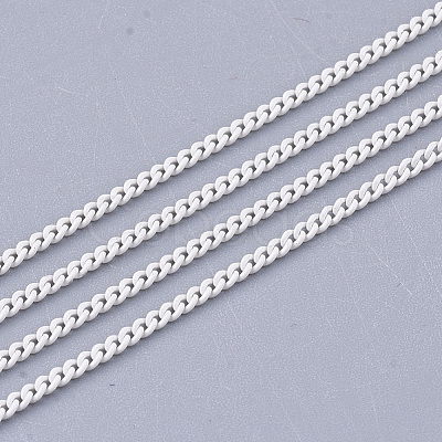 Spray Painted Brass Curb Chains CHC-S007-02M-1