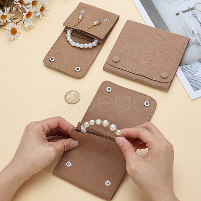 3Pcs 3 Styles Microfiber Flip Jewelry Bags ABAG-AR0001-06C-1
