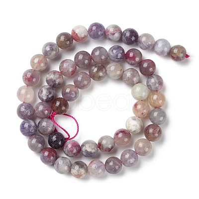Natural Cherry Blossom Tourmaline Beads Strands G-Q1001-A04-02-1