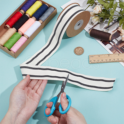 Cotton Ribbon OCOR-WH0111-24C-02-1