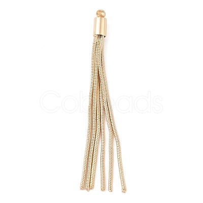 Brass Big Tassel Pendants KK-N256-13G-1