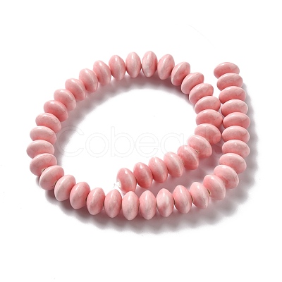 Glazed Porcelain Beads PORC-E017-02B-1